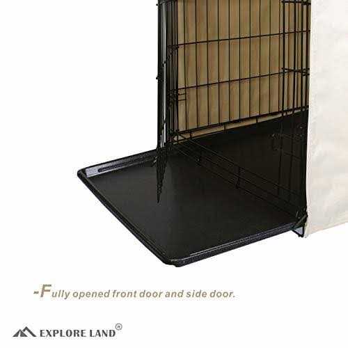 Dog Crate Cover Polyester Pet Kennel Cover I193