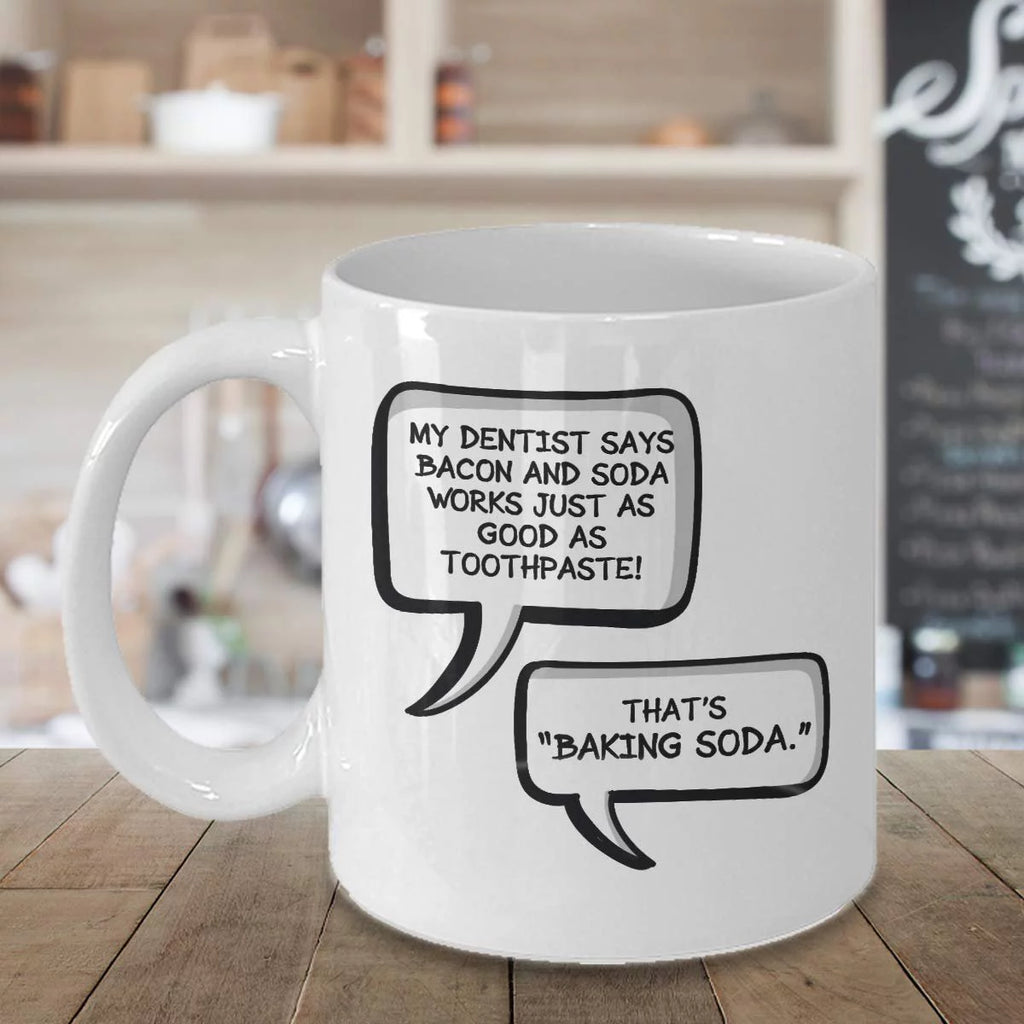 Baking Soda Coffee & Tea Gift Mug 15oz V925
