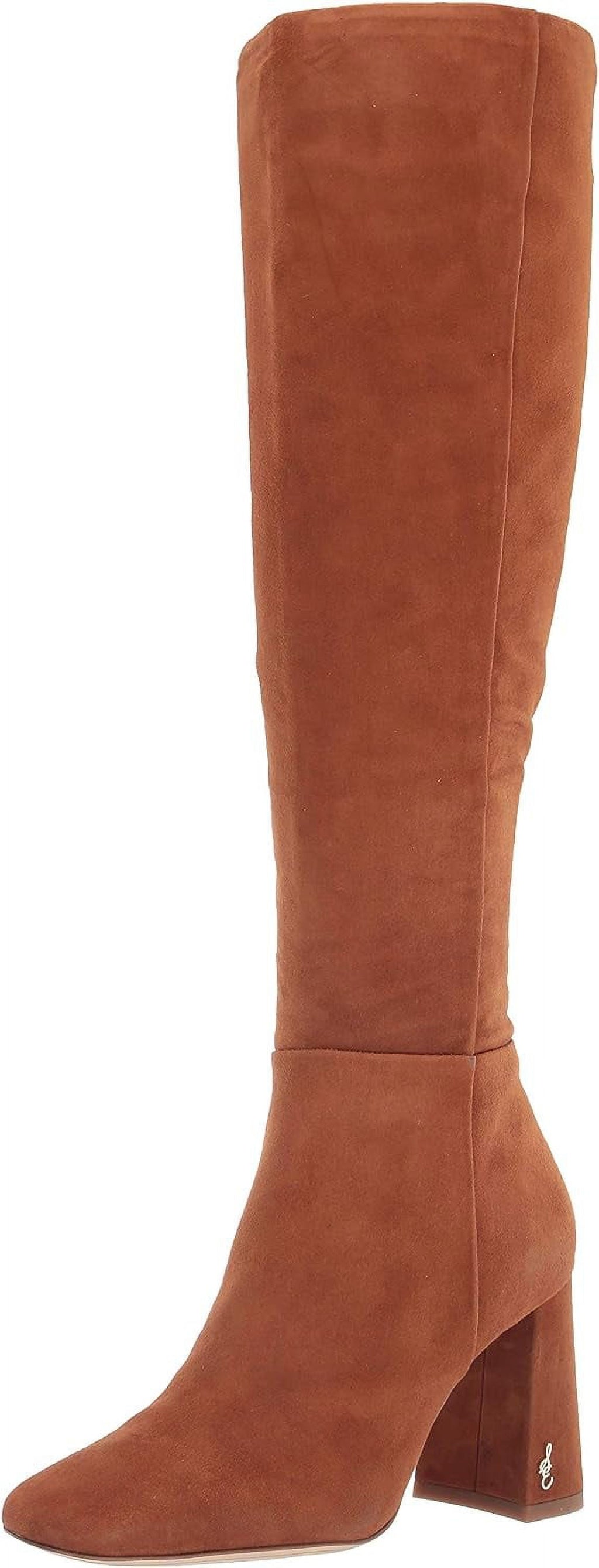 Brown Suede Knee High Boots L391980