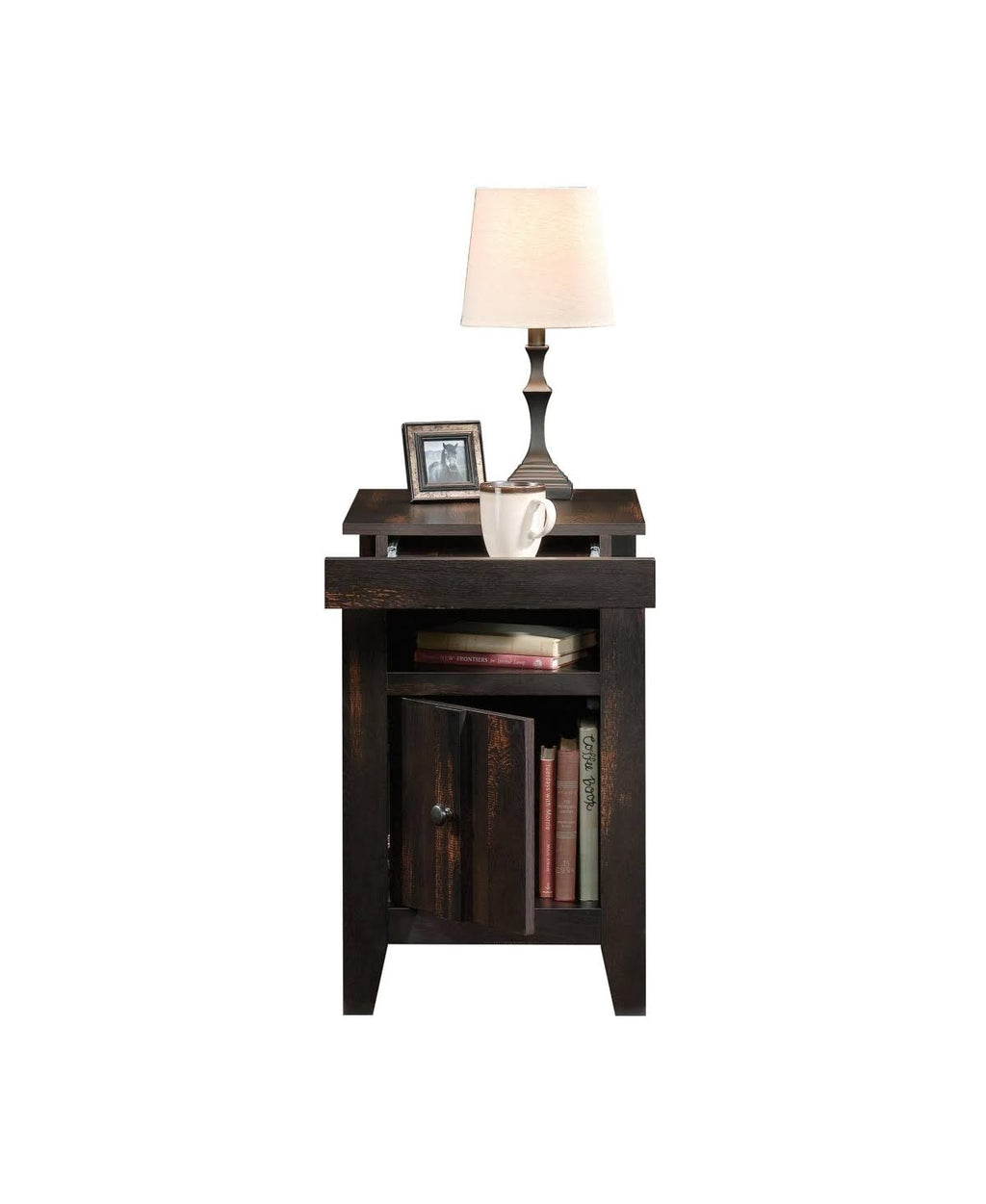 Char Pine End Table S805526