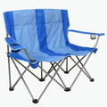 Blue Double Folding Lawn Chair E349048