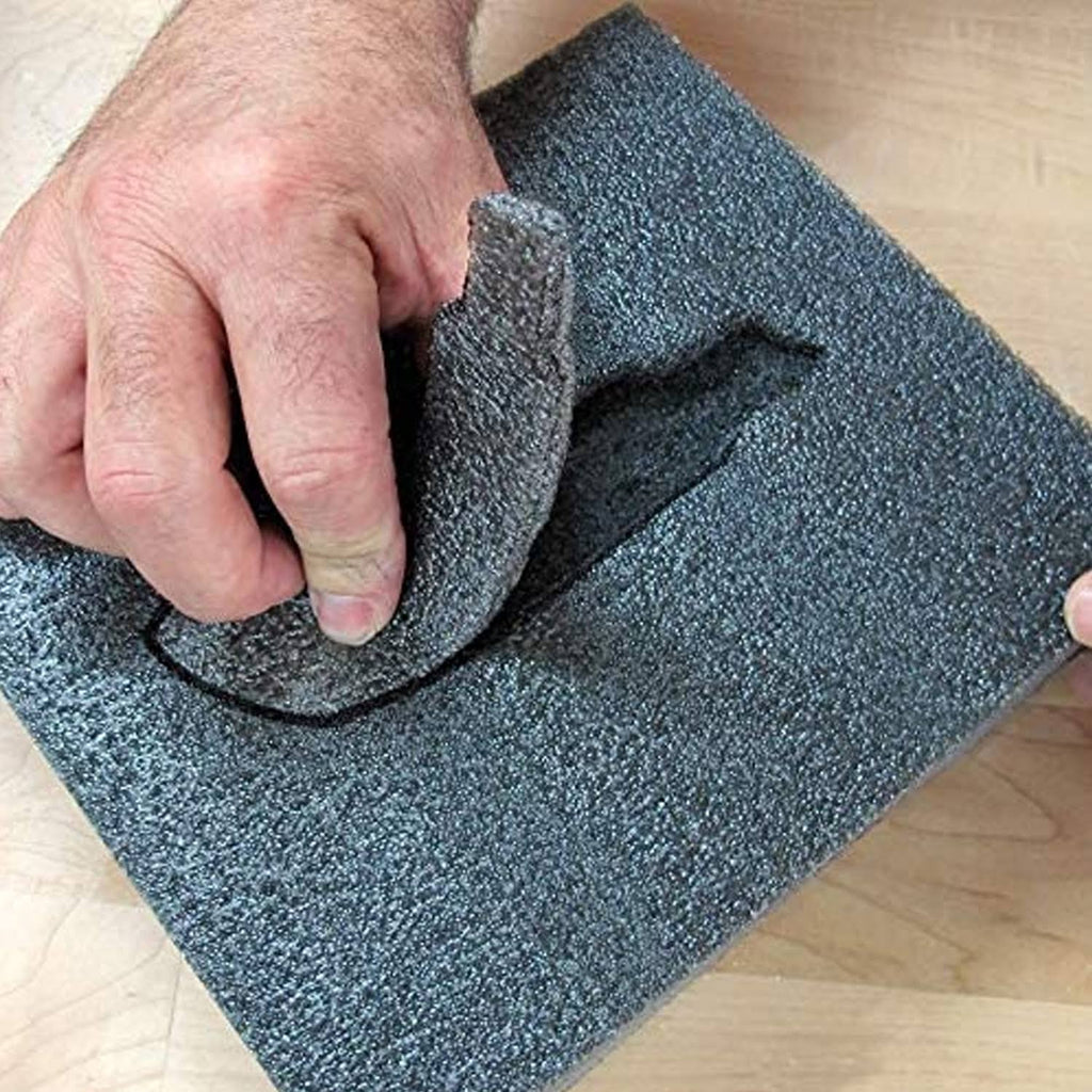 Black 57mm Foam Sheet Drawer Organizer 5 Pack Z228569