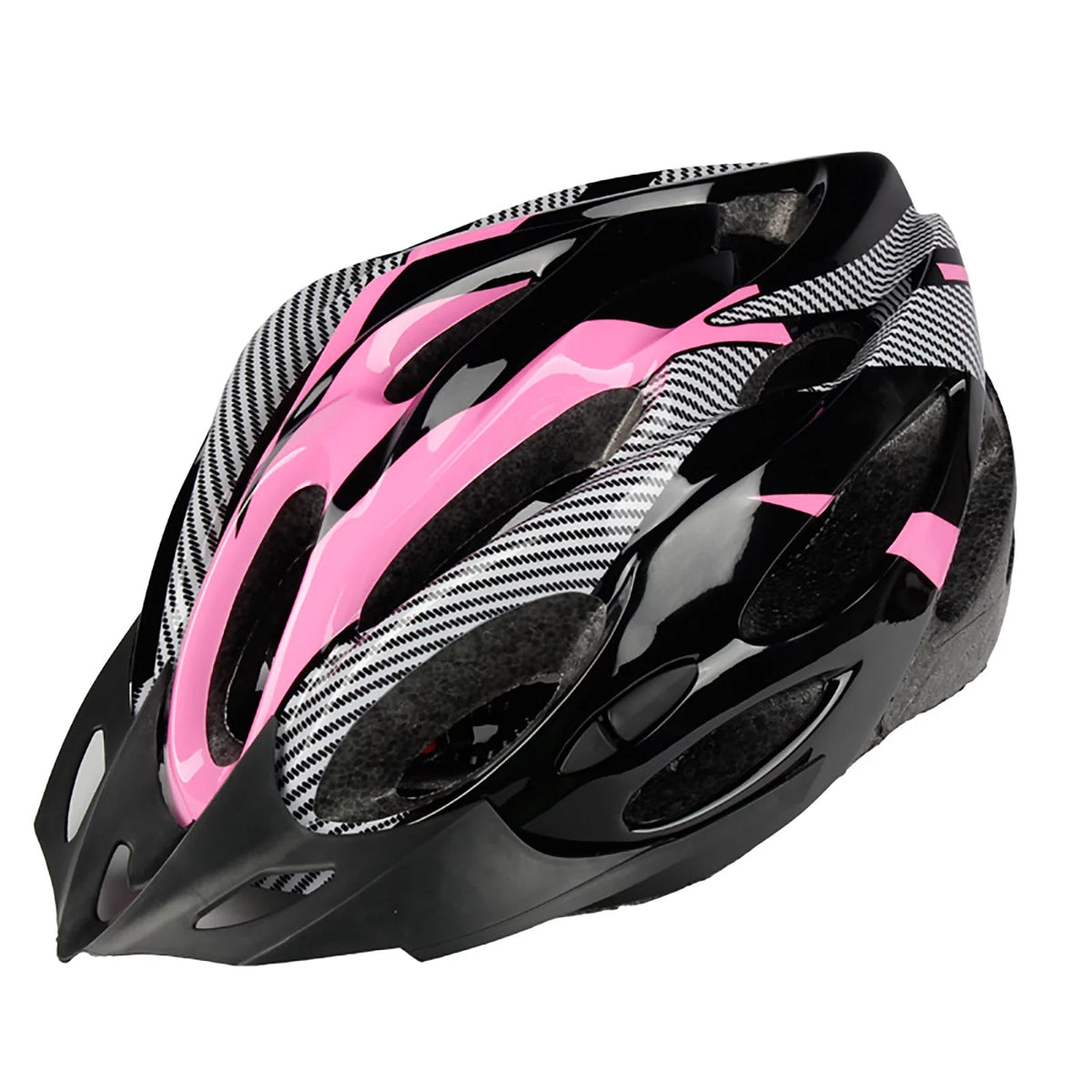 Lightweight Bike Helmet with Reinforcing Skeleton D239