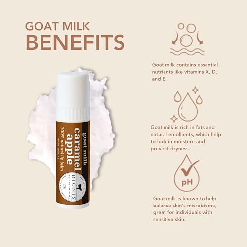 6 Pc Lip Balm Vanilla, Coconut, Milk & Honey, Berry, Peppermint, Blood Orange Scented Chapstick 0.28oz E90743