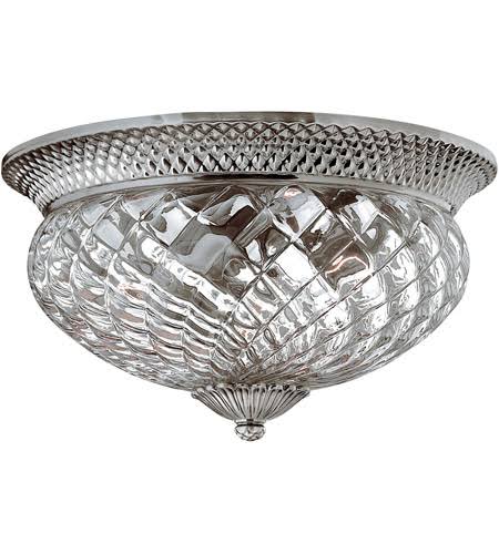 Polished Antique Nickel Solid Brass Flush Mounts, 16 in D714