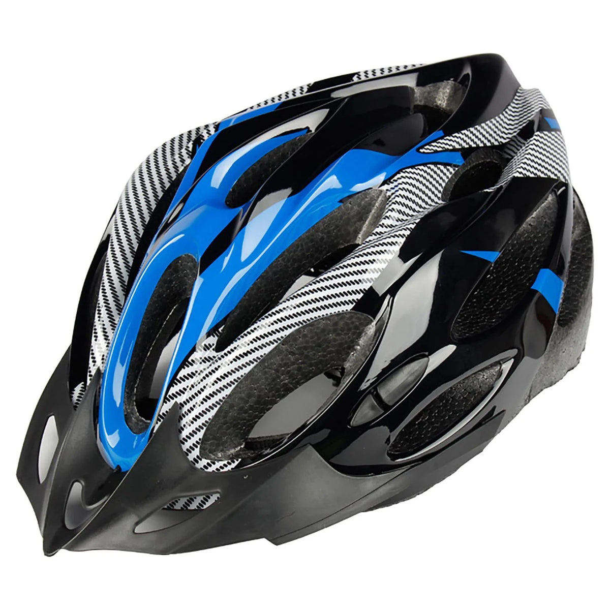 Lightweight Bike Helmet with Reinforcing Skeleton D239