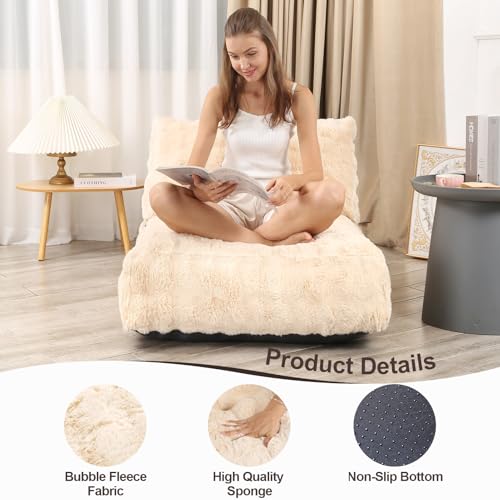Brown Floor Sofa Bean Bag Chair A58970