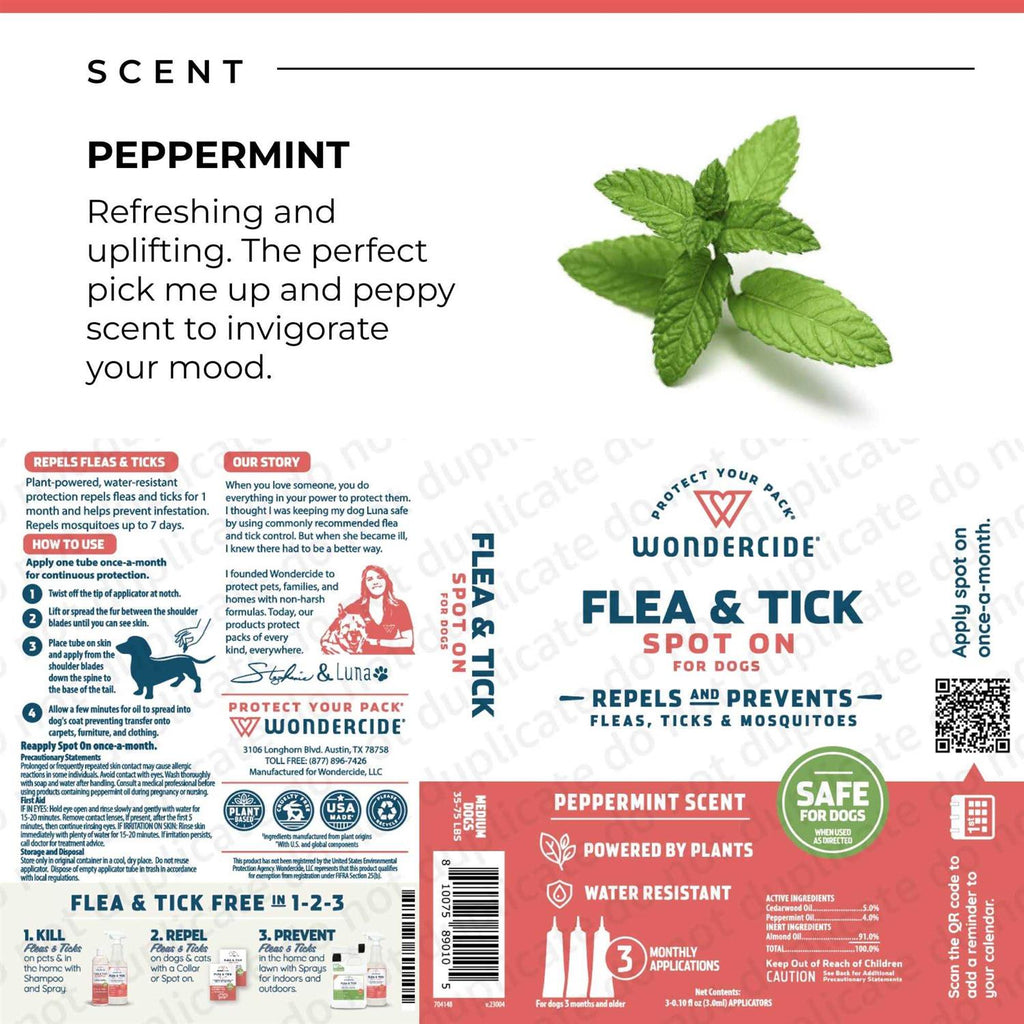 Flea & Tick Spot On for Dogs I345