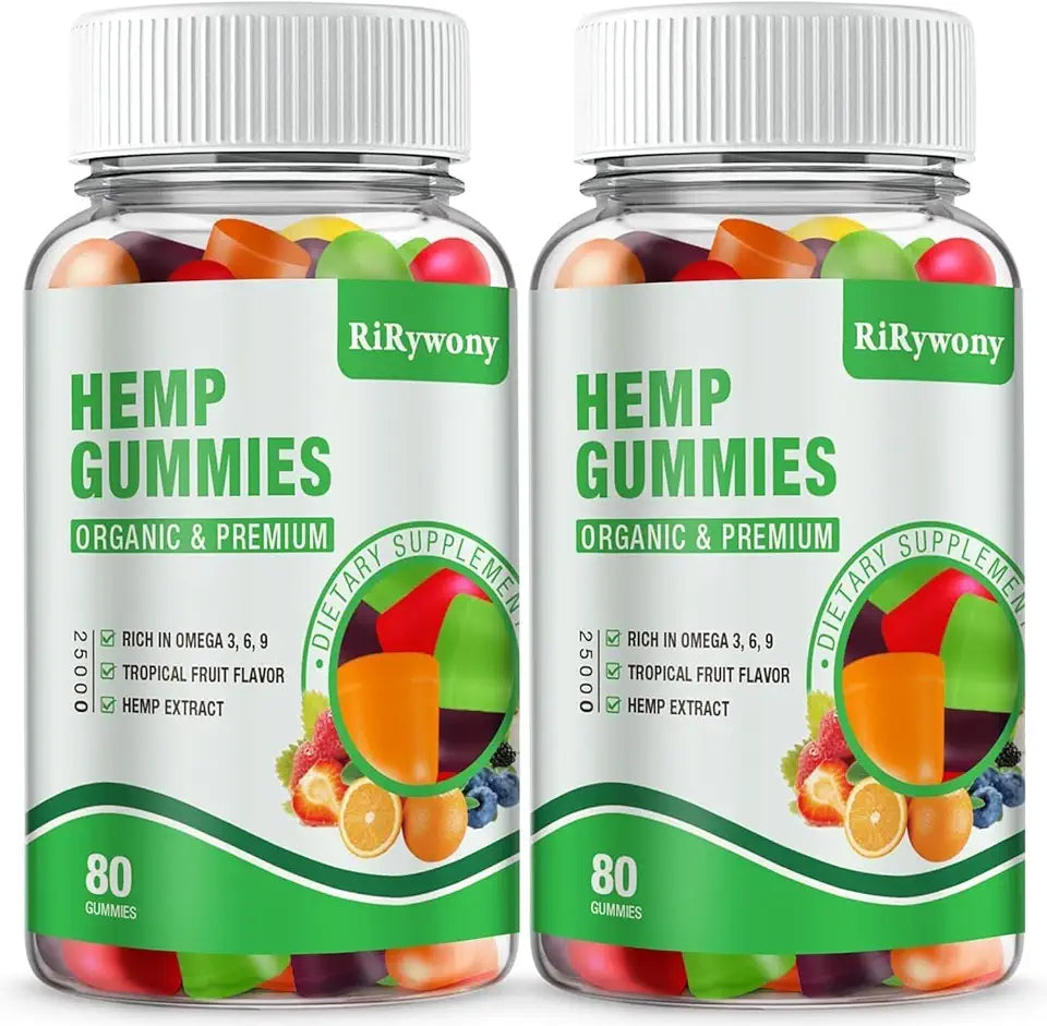 Hemp Gummies 2 Packs 160 Counts Vegan O28147