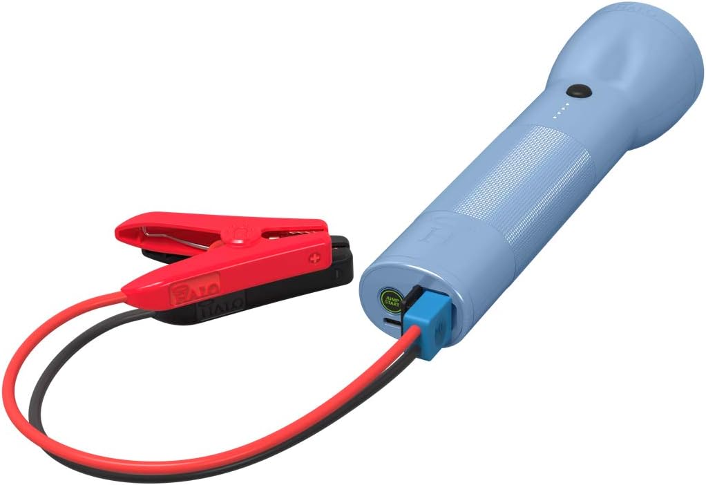 Rechargeable Lithium LED Flashlight with Car Jump Starter and Phone Charger L7210
