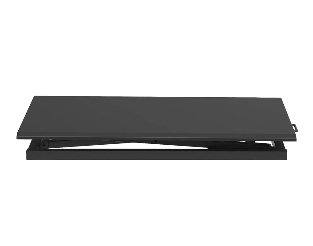 Black Height Adjustable Pneumatic Standing Desk Converter C74066