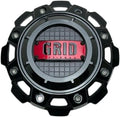 Gloss Black Red Logo Wheel Center Cap Pack of 2 T21019