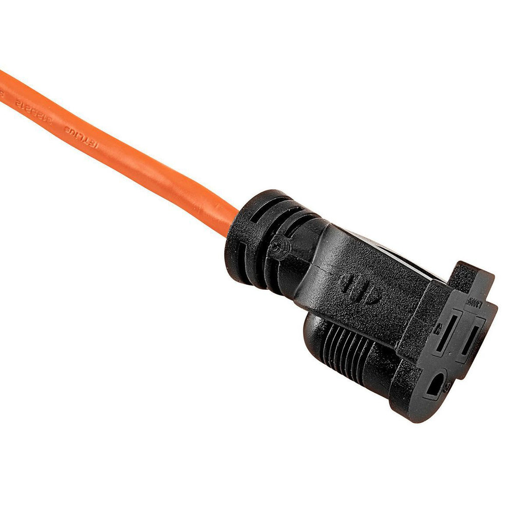 Orange 100 ft. 16/3 Gauge Indoor/Outdoor Extension Cord Q58651