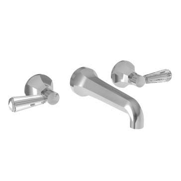 Wall Mount Lavatory Faucet Gun Metal A433616