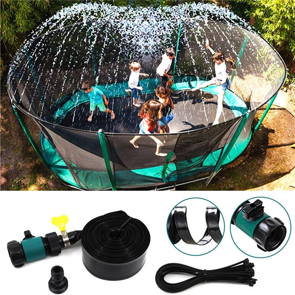 39ft Trampoline Sprinkler Water Spray Outdoor Game T40718