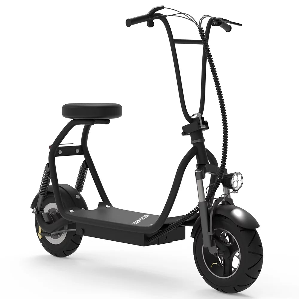 350W 48V Foldable Electric Scooter Black T5967
