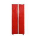 24-Gauge Steel Freestanding Garage Cabinet in Red J9639