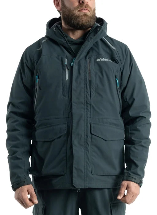 Charcoal Small Waterproof Windproof Ripstop Nylon Fishing Jacket Z957