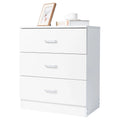 Wooden 3 Drawer Nightstand W9328