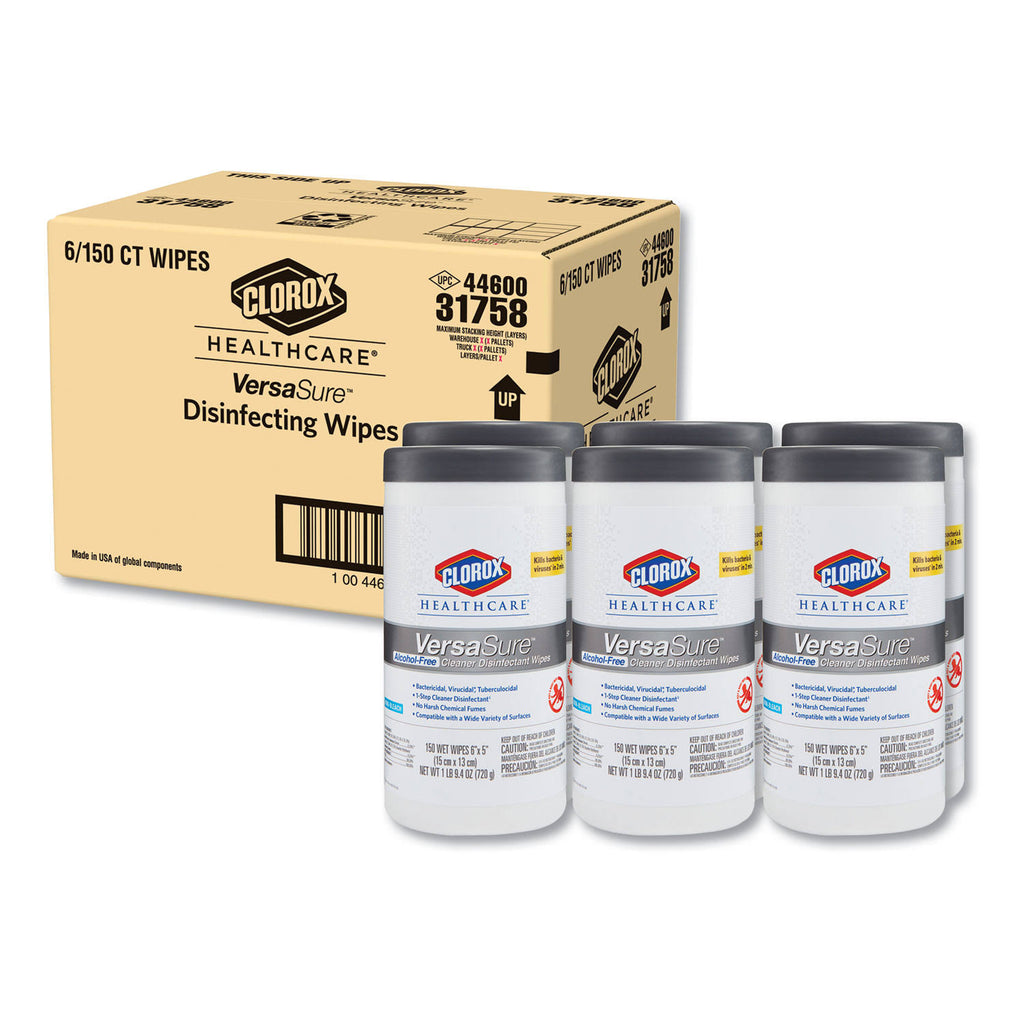 White 1-Ply Disinfectant Wipes I955