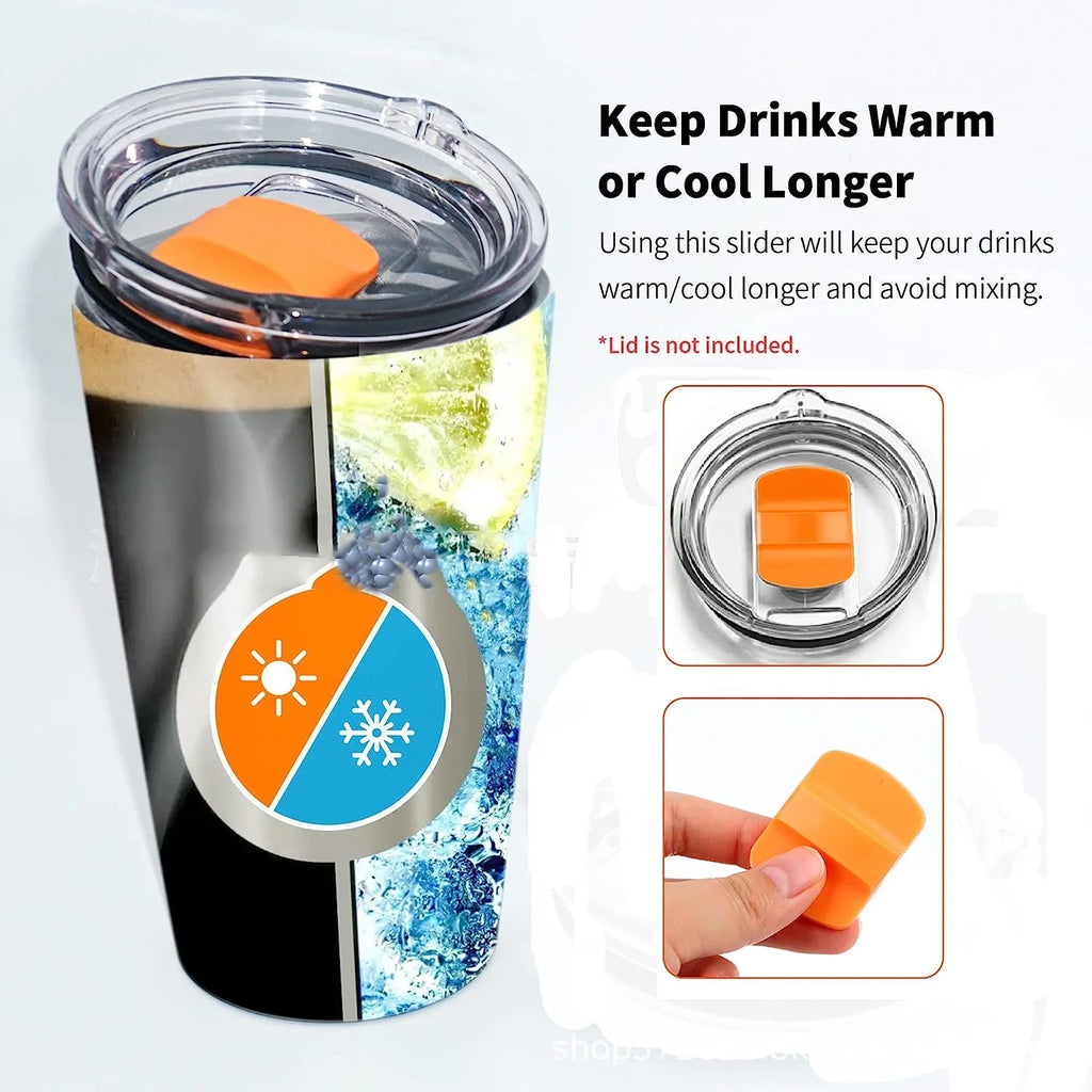 5 Pack Magnetic Spill Proof Tumbler Lid K940