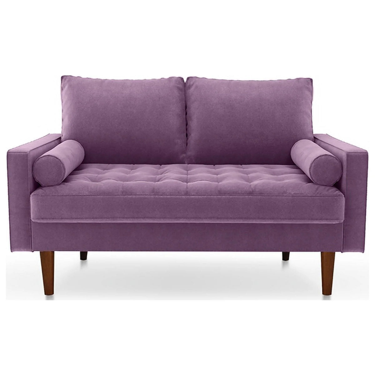 Purple Velvet Loveseat O21842