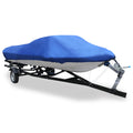Blue 210D Waterproof Trailerable V-Hull Boat Cover A8039