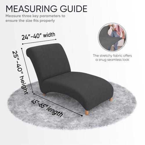 Chaise Lounge Cover Fabric Slipcover Z744526