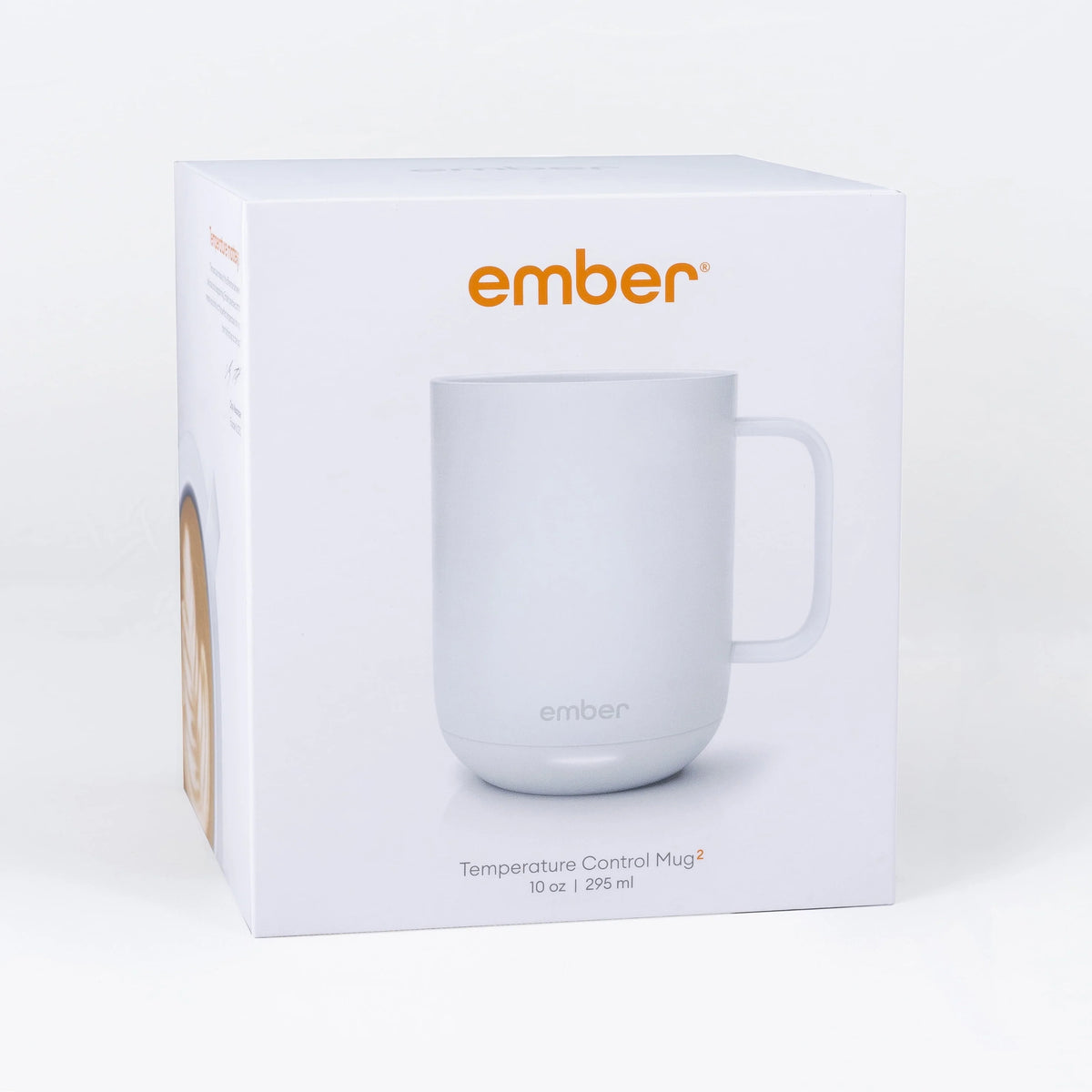 10 oz Black App Controlled Heated Coffee Mug E562