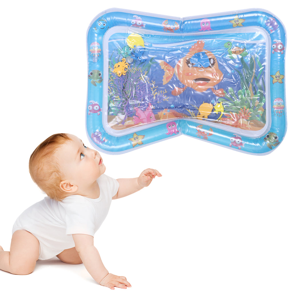 Inflatable Crawling Cushion Water Play Mat (Blue) I246