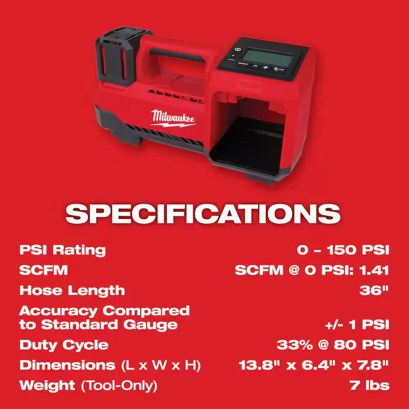 18-Volt Lithium-Ion Cordless Inflator H9725