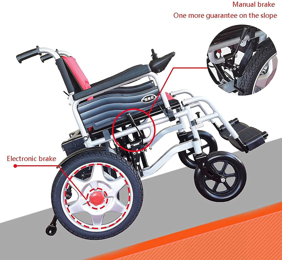 Foldable Portable All Terrain Electric Wheelchair R246785