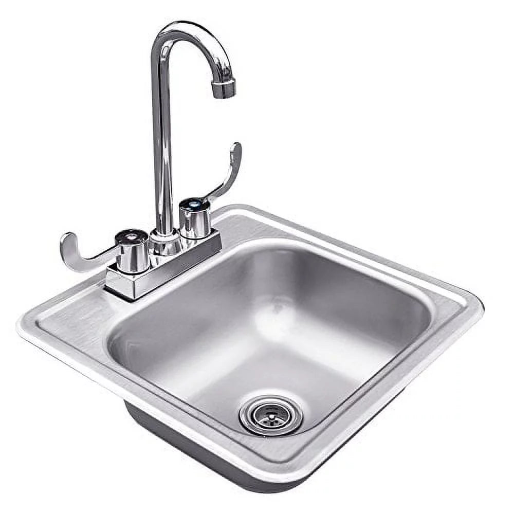Drop In Sink and Faucet U25795