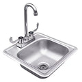 Drop In Sink and Faucet U25795