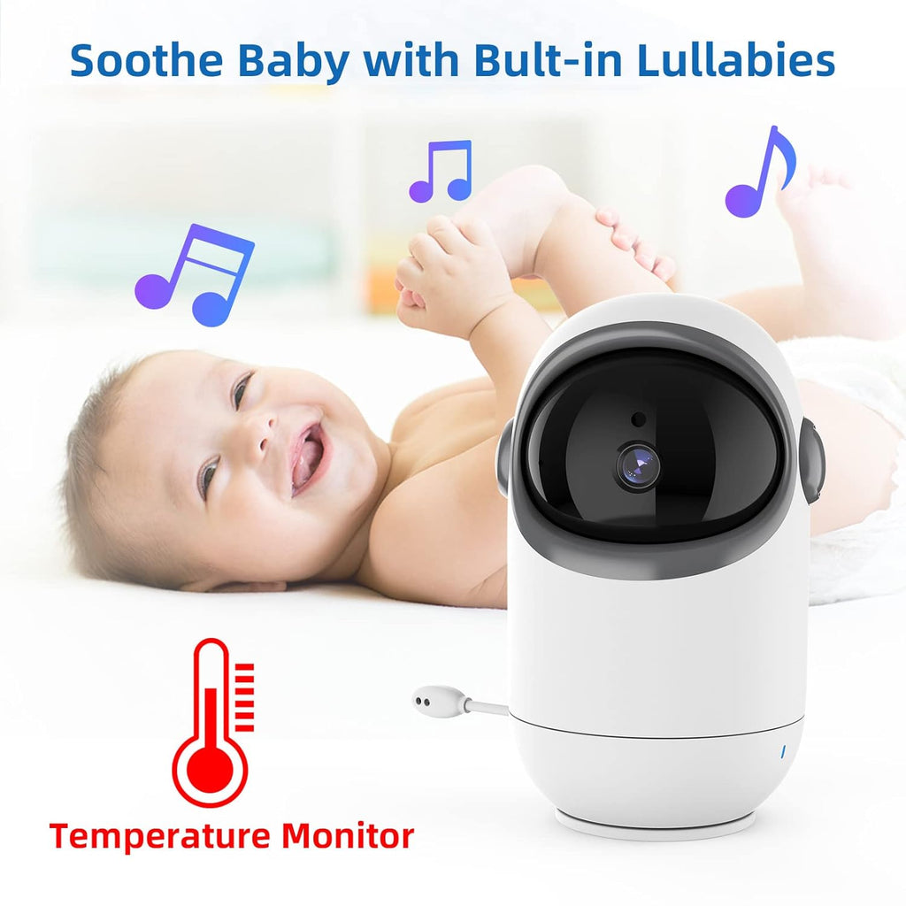 Video Baby Monitor with Camera and Audio, Two-Way Audio, Night Vision K34767