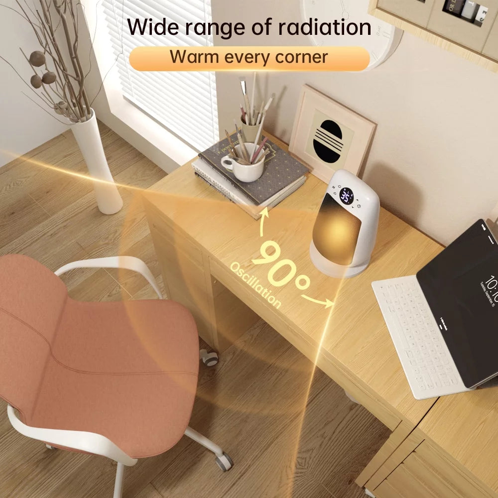 Portable Electric PTC Ceramic Space Heater with Thermostat K239