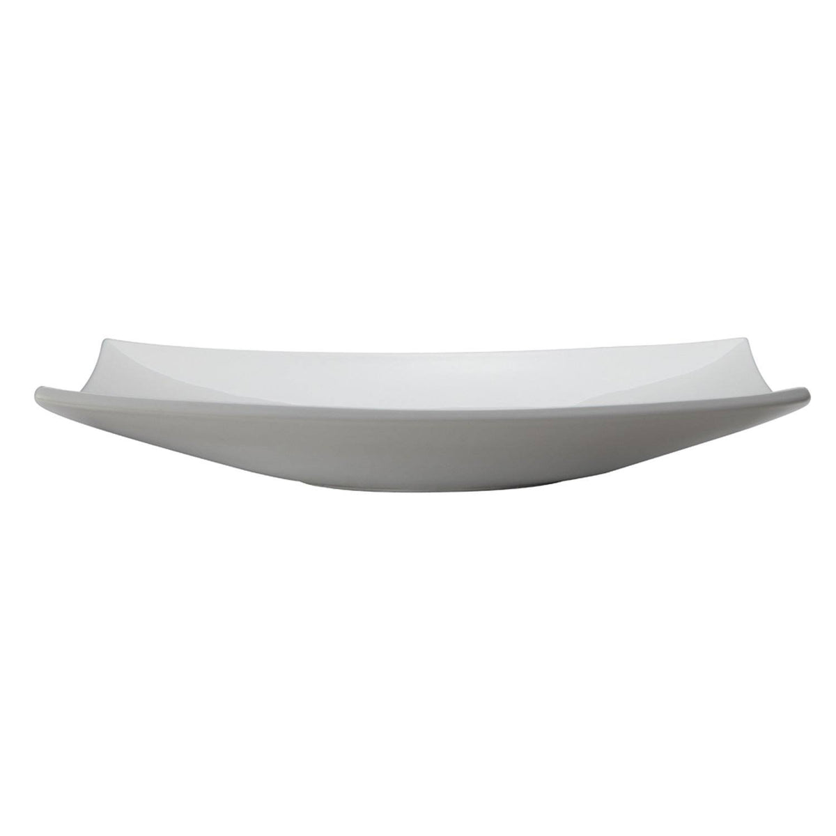 White Rectangular Vessel Sink L106