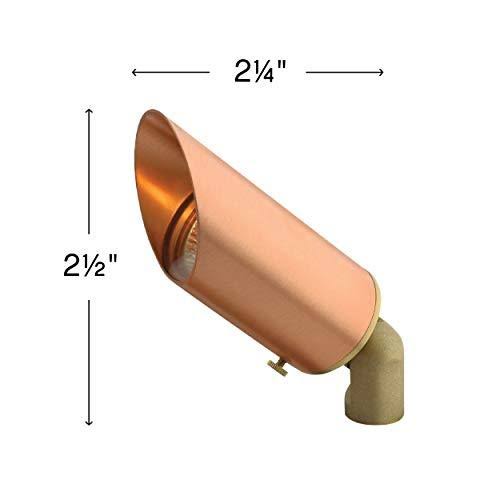 Natural Copper Landscape Accent Spot Light Q8885