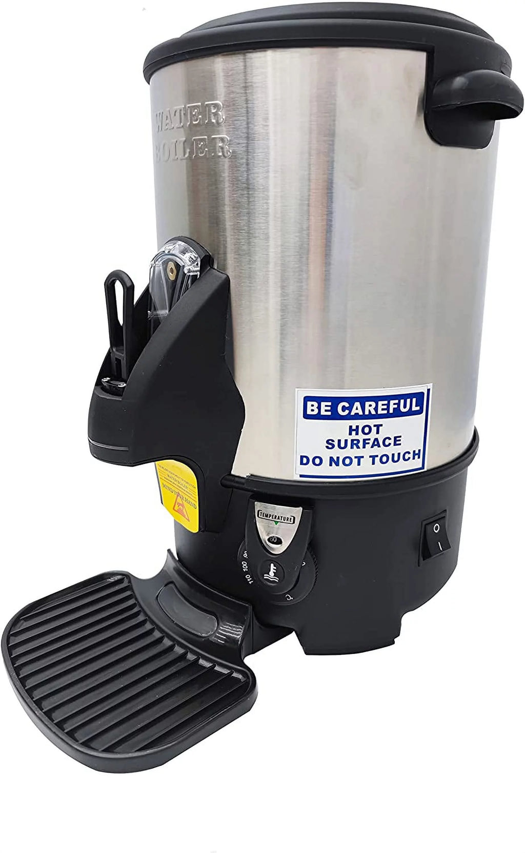 6L Stainless Steel Electric Hot Water Dispenser with Faucet Tap E529
