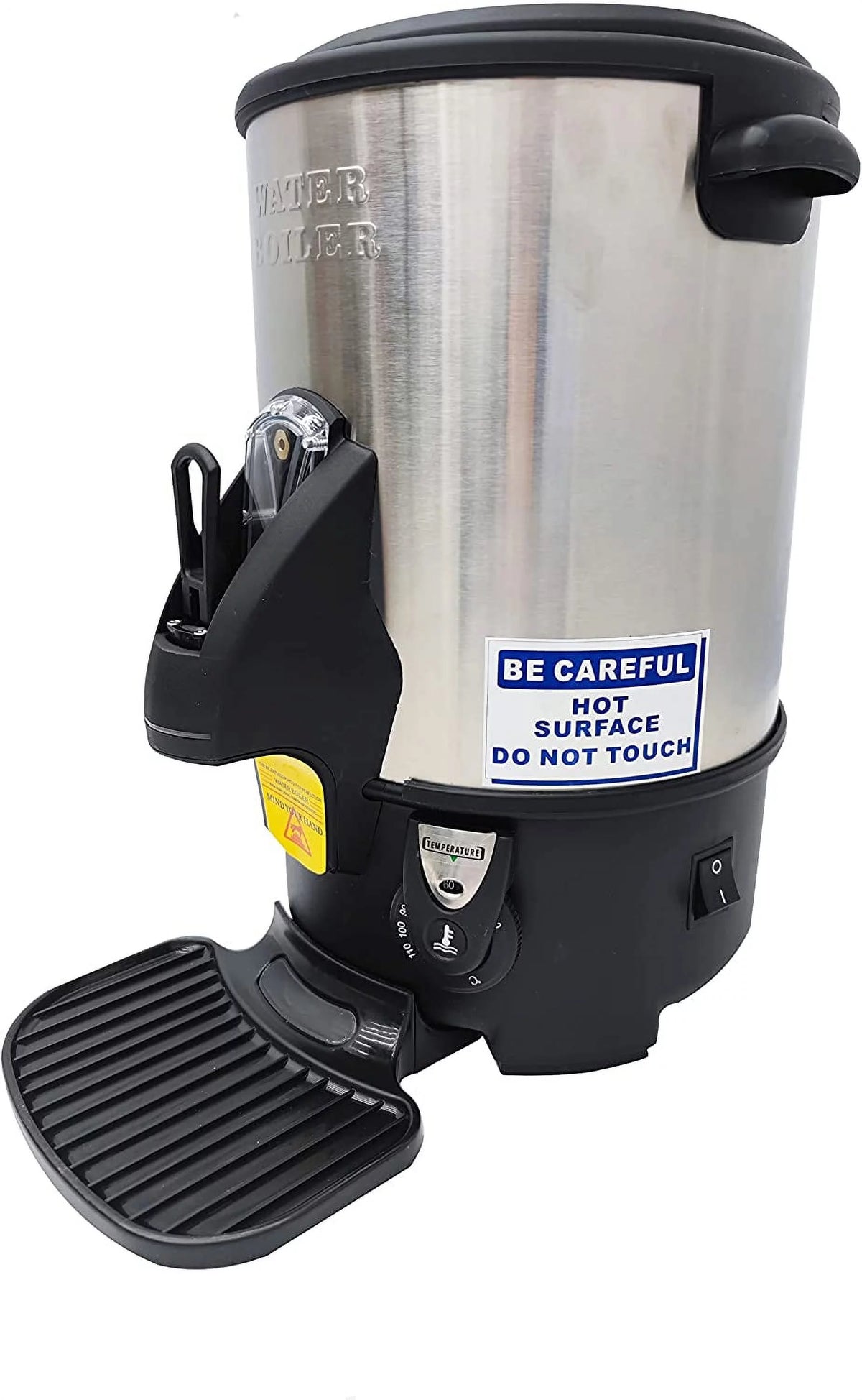 6L Stainless Steel Electric Hot Water Dispenser with Faucet Tap E529