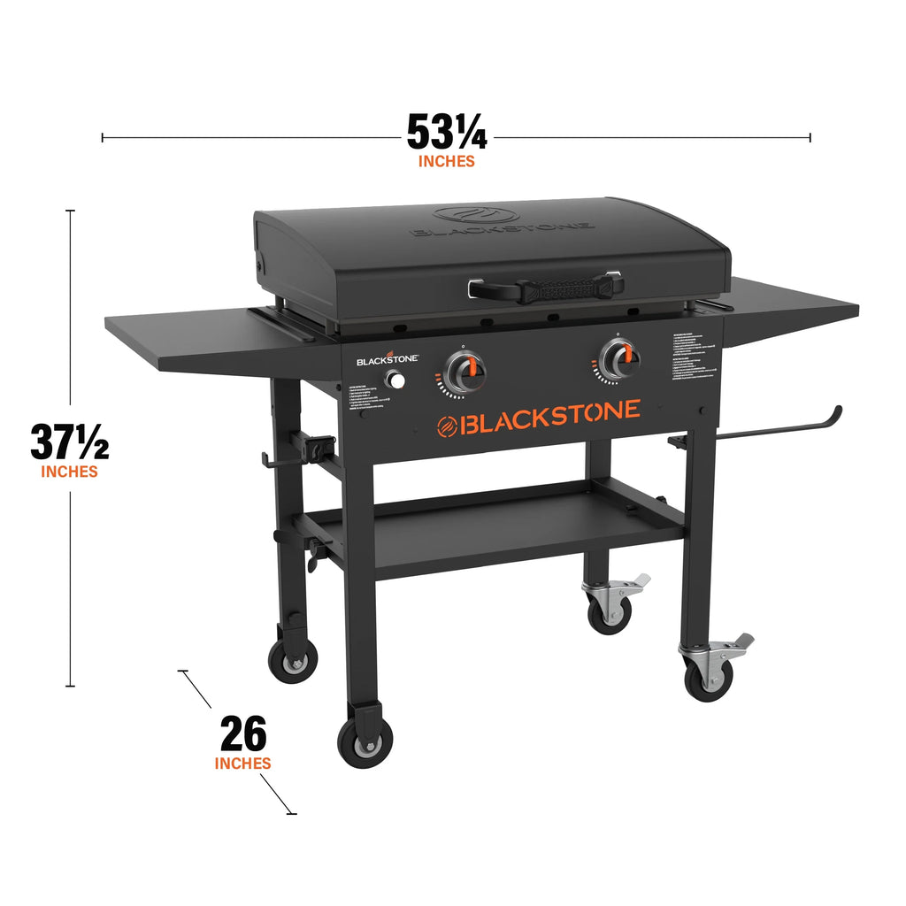 2-Burner 28” Propane Griddle with Hood Z67354