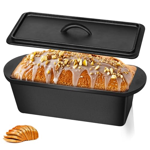 3.2 qt Cast Iron Bread Pan with Lid V6815