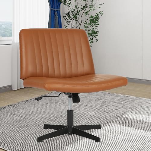 Criss Cross Armless Swivel Desk Chair E993