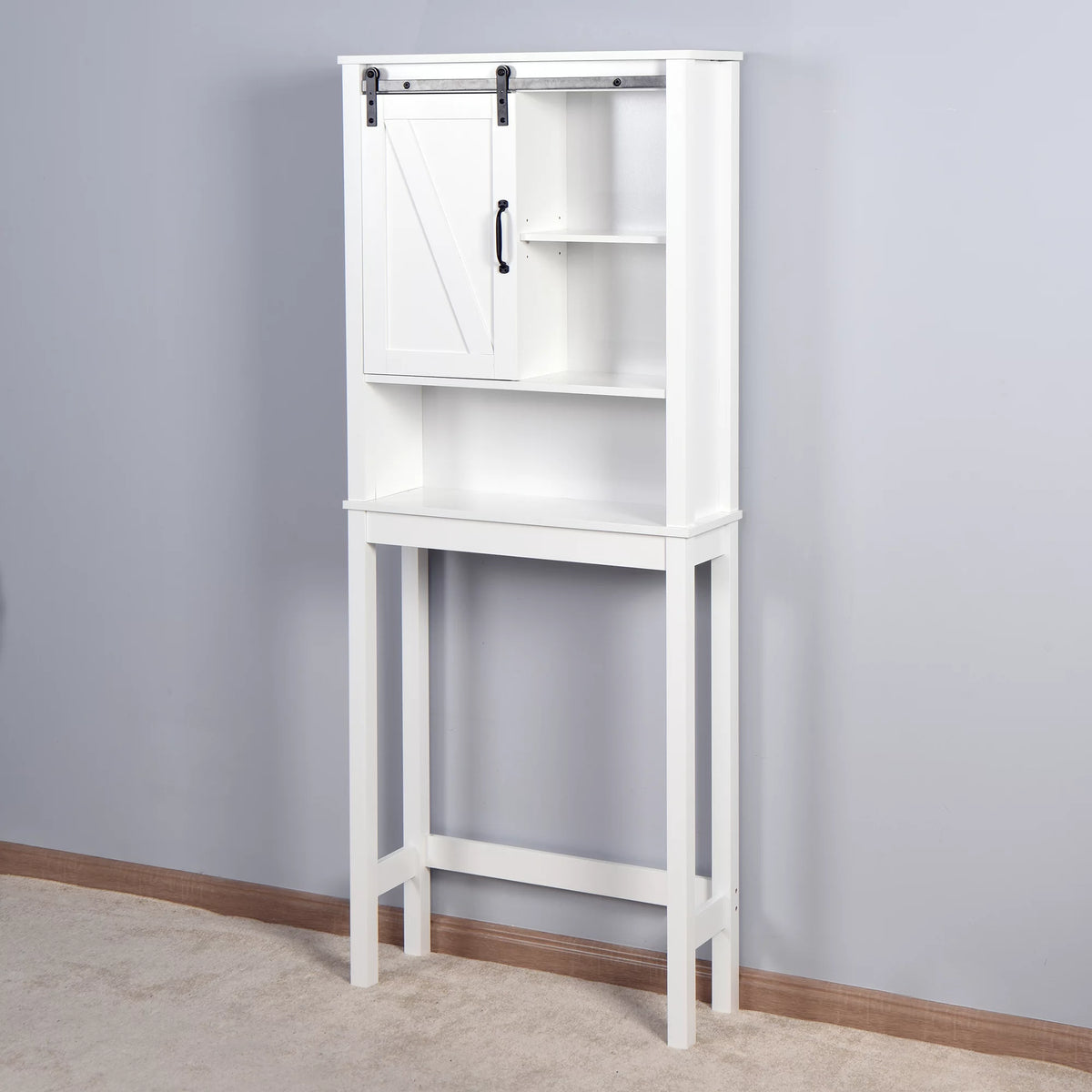 Over-The-Toilet Storage Cabinet with Adjustable Shelves I865572