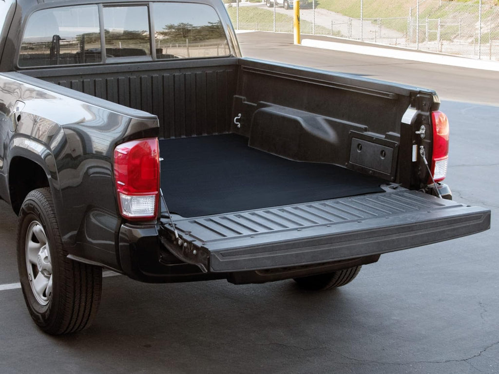 Black Rubber Truck Bed Mat for Toyota Tundra 8 Feet Long Bed D166565