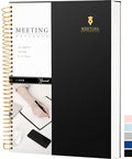 Pink Hardcover Leather Meeting Notebook G44903