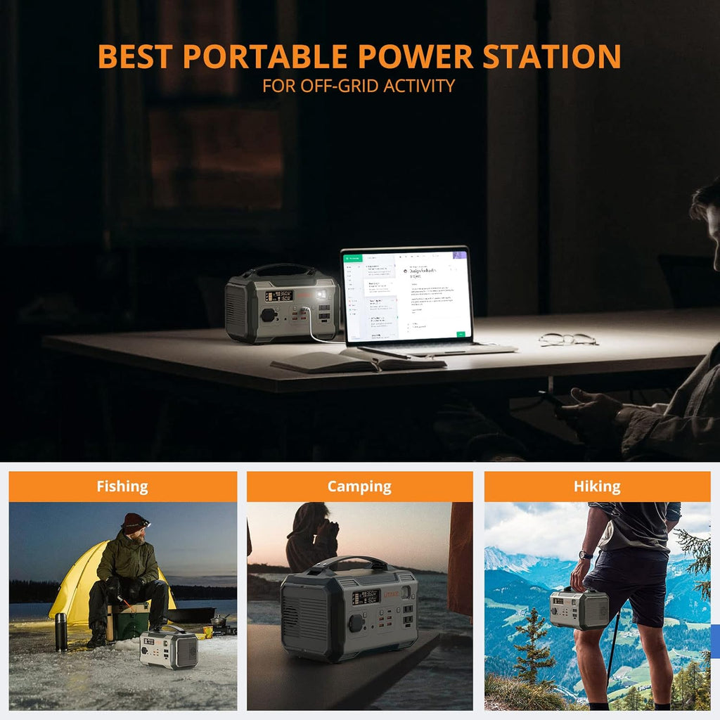 Portable Power Station 281Wh Solar Generator B89415