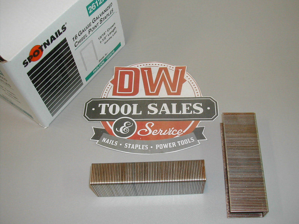 16 Gauge Wide Crown Staples I452929