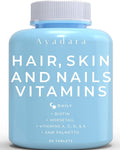 Hair Skin and Nails Vitamins 60 Capsules with Biotin J85438