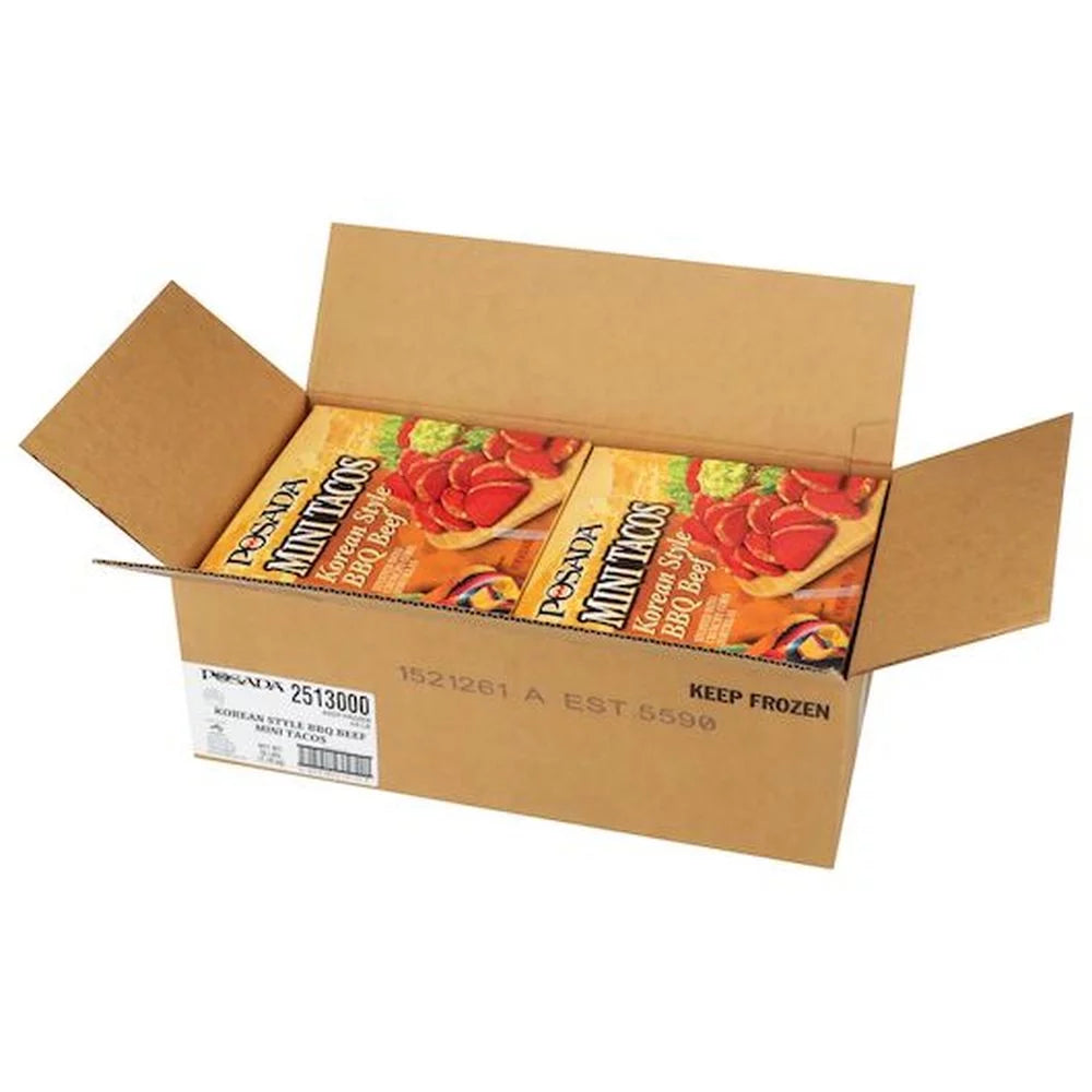4 Pound Carton Korean Style Bbq Beef Taco S70791